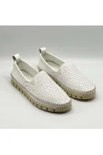 Flex Beyaz Kadın Loafer