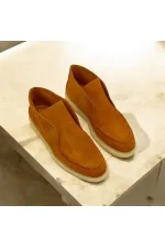 Drop Tan Suede Women's Boots