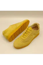 Agna Yellow Nubuck Women's Loafer