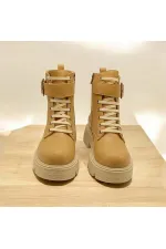 Belfast Champagne Leather Women's Boots