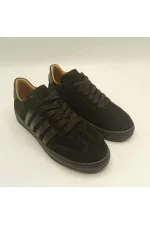 Elio Siyah Süet Kadın Sneaker – Gerçek Deri, Yeni Sezon Sonbahar/Kış