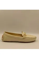 Chaussures décontractées pour femmes Diana en cuir beige