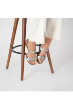 Helen Eva Sole Leather Women's Sandals