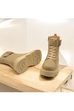 Belfast Mink Leather Women's Boots