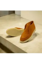 Drop Tan Suede Women's Boots