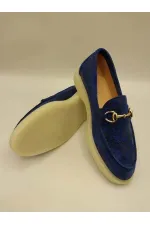 Davina Saks Mavi Baskılı Hakiki Deri Günlük Ayakkabı – 37 Numara (Son Ürün, İndirimli)