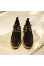 Bianca Siyah Süet Kadın Bot