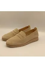Adonia Beige Suede Women's Casual Shoes