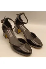 Chaussures à talons compensés noirs Matilda