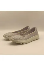 Adela Blue Leather Casual Women's Shoes