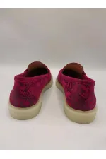 Davina Fuşya Baskılı Hakiki Deri Günlük Ayakkabı – 37 Numara (Son Ürün, İndirimli)