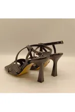 Marla Black Heeled Sandals