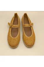 Ballerines naturelles Lotus