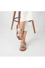 Helen Eva Sole Leather Women's Sandals