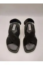 Juana Sandalet – Siyah Süet