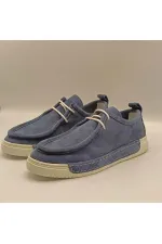 Emma Mavi Süet Günlük Kadın Ayakkabı