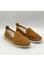 Flex Taba Süet Kadın Loafer