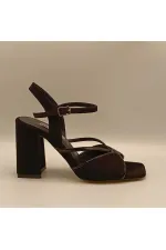 Aster Black Heeled Sandals