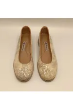 Alena Powder Pink Leather Ballet Flats