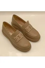 Anatolia Mink Leather Women's Casual Shoes