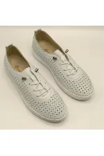 Baskets Ametist Exclusive Lugano en cuir véritable pour femmes – Fabriquées à la main et confortables