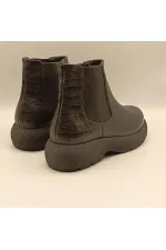 Bottines Chelsea Tuna en cuir noir pour femmes