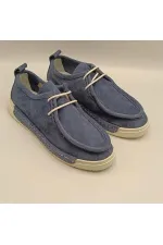 Emma Mavi Süet Günlük Kadın Ayakkabı