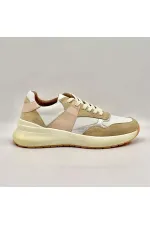 Comfy Nude Leather Women's Athletic Shoes – Ametist Exclusive