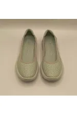 Adela Turquoise Leather Casual Women's Shoes