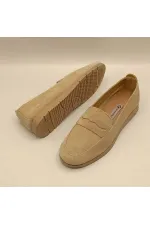 Adonia Beige Suede Women's Casual Shoes