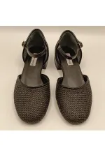 Ellinor Black Flat Heeled Ballet Flats