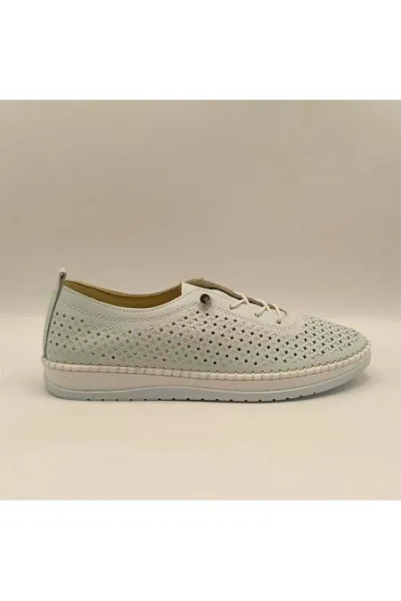 Baskets Ametist Exclusive Lugano en cuir véritable pour femmes – Fabriquées à la main et confortables