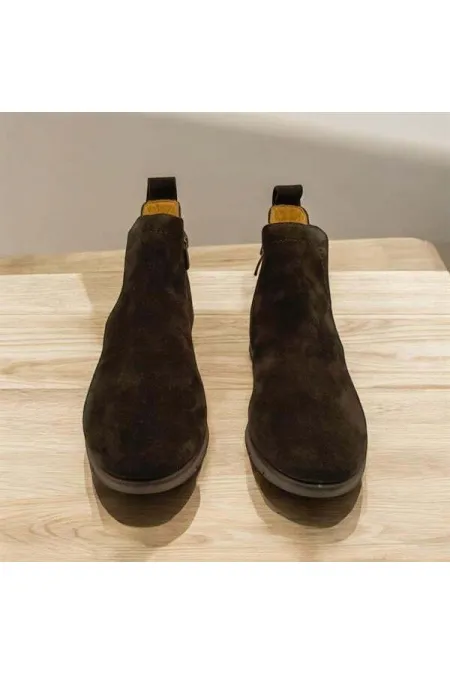 Bottes Arya en cuir noir pour femmes