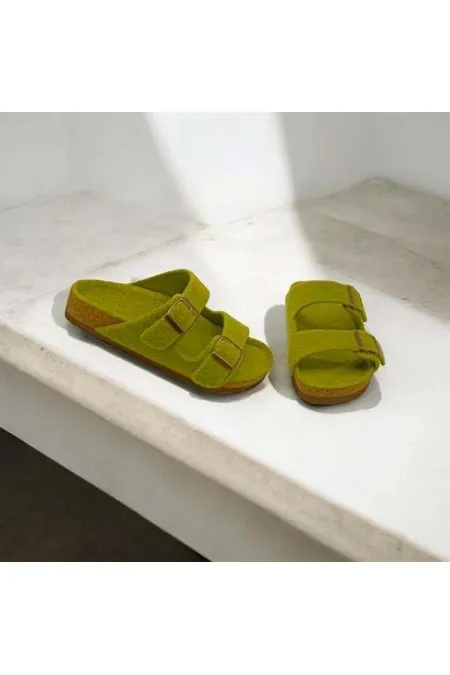 Keche Green Women's Winter House Slippers