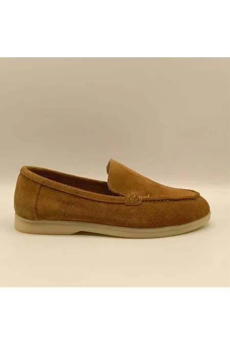 Amy Tan Suede Women's Loafer Shoes