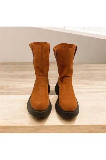 Bottes en daim Kayla Tile pour femmes