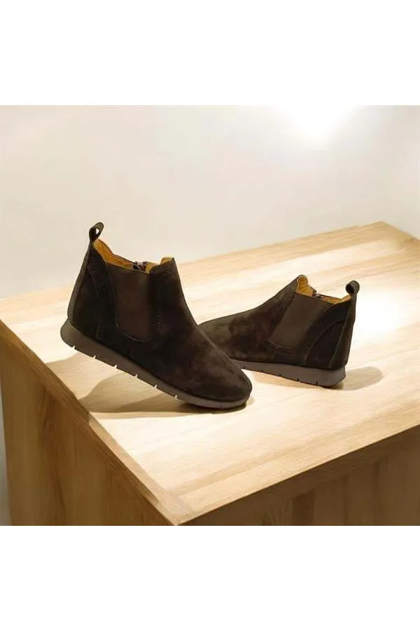 Bottes Arya en cuir noir pour femmes