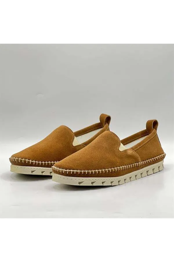 Flex Taba Süet Kadın Loafer