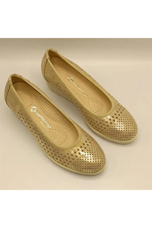Gredel Gold Casual Women's Shoes