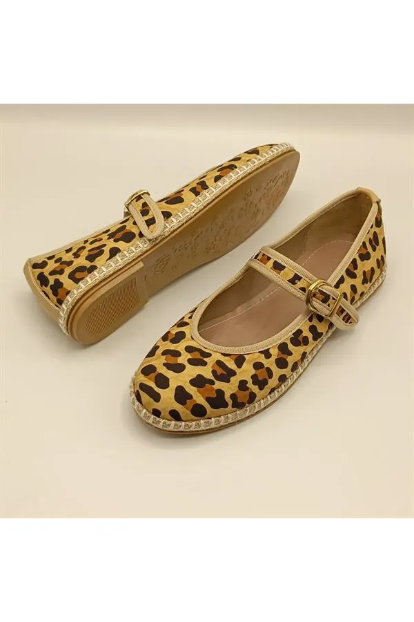 Ballerines Lotus Leopard