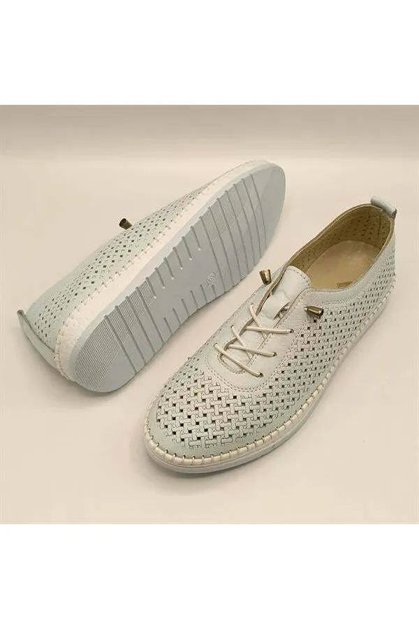 Baskets Ametist Exclusive Lugano en cuir véritable pour femmes – Fabriquées à la main et confortables