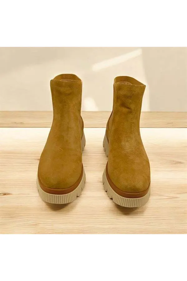 Scorpion Camel Suede Women's Chelsea Boots