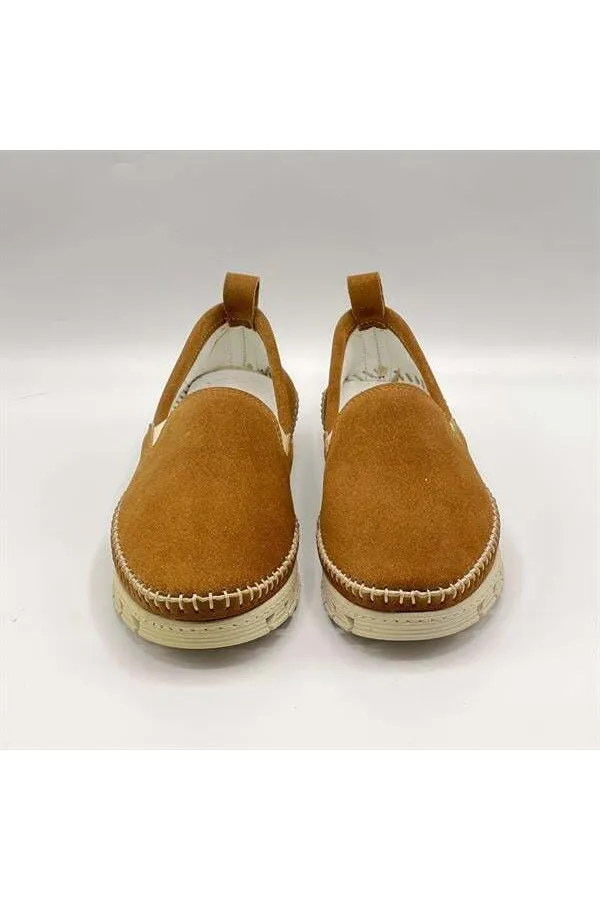 Flex Taba Süet Kadın Loafer