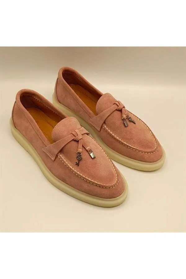 Etna Powder Suede Women's Loafer Shoes