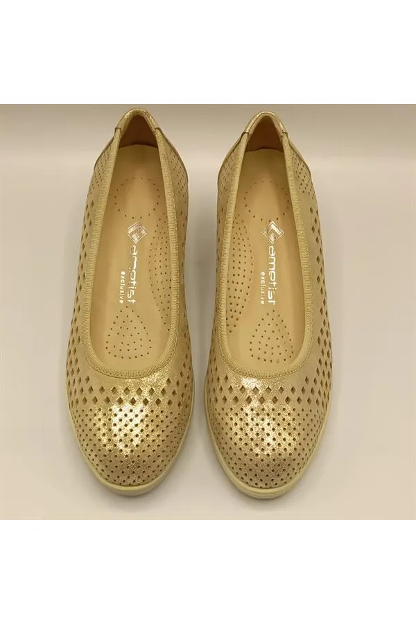 Gredel Gold Casual Women's Shoes
