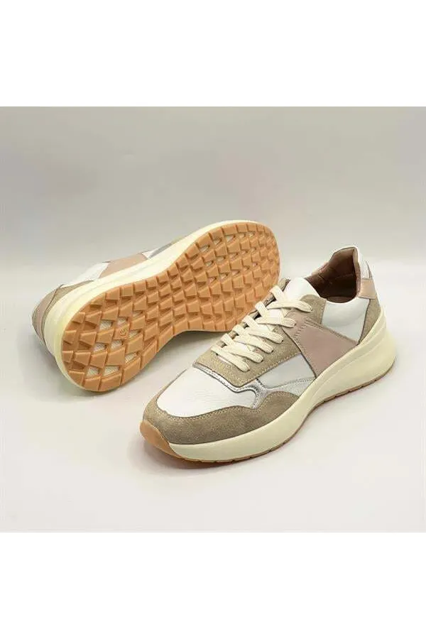Comfy Nude Leather Women's Athletic Shoes – Ametist Exclusive
