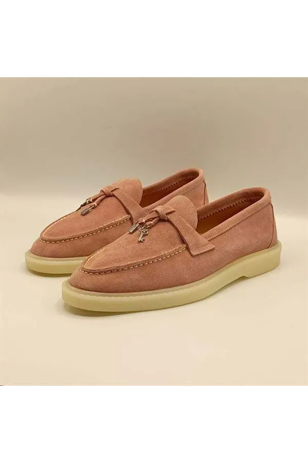 Etna Powder Suede Women's Loafer Shoes