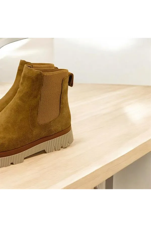 Scorpion Camel Suede Women's Chelsea Boots