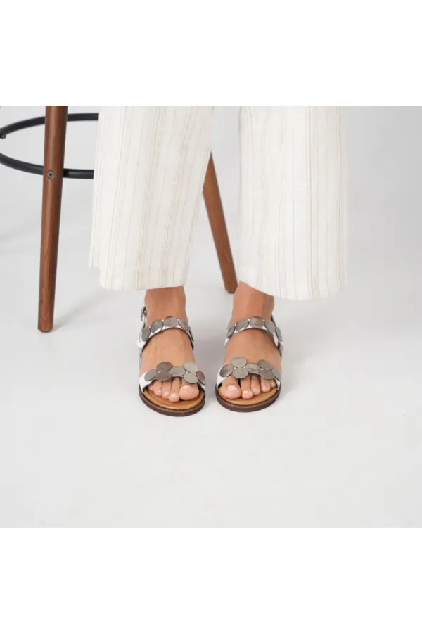 Helen Eva Sole Leather Women's Sandals