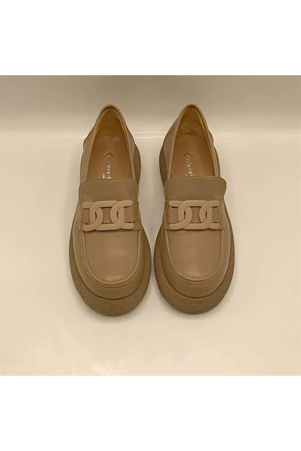 Anatolia Mink Leather Women's Casual Shoes